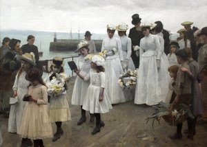そのようなものは天国です 作： Frank Bramley